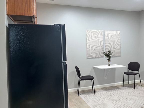 Dining area - staged