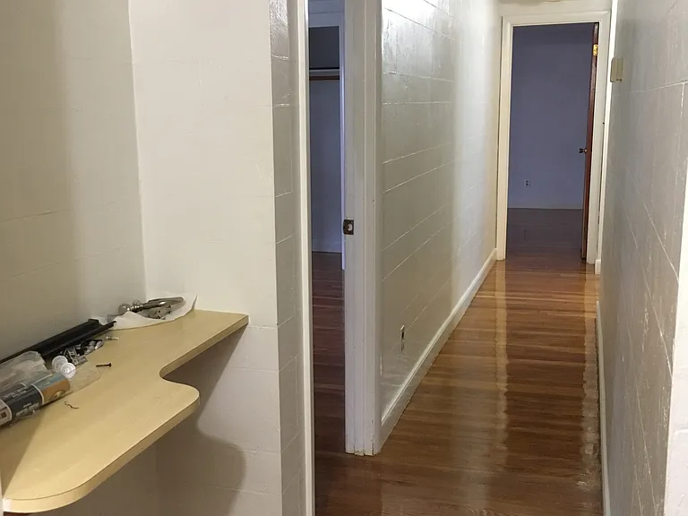Hallway looking towards 2nd and 3rd bedroom