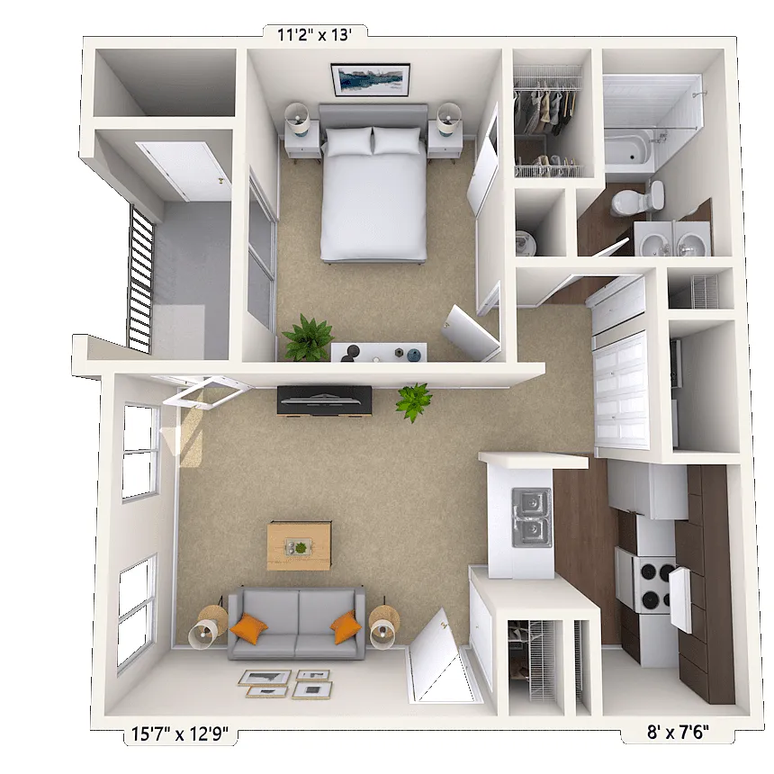 Floor plan Dogwood I