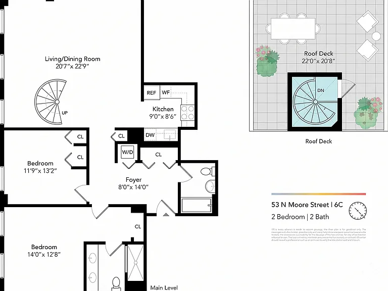 53 N Moore St #PHC — Photo 13