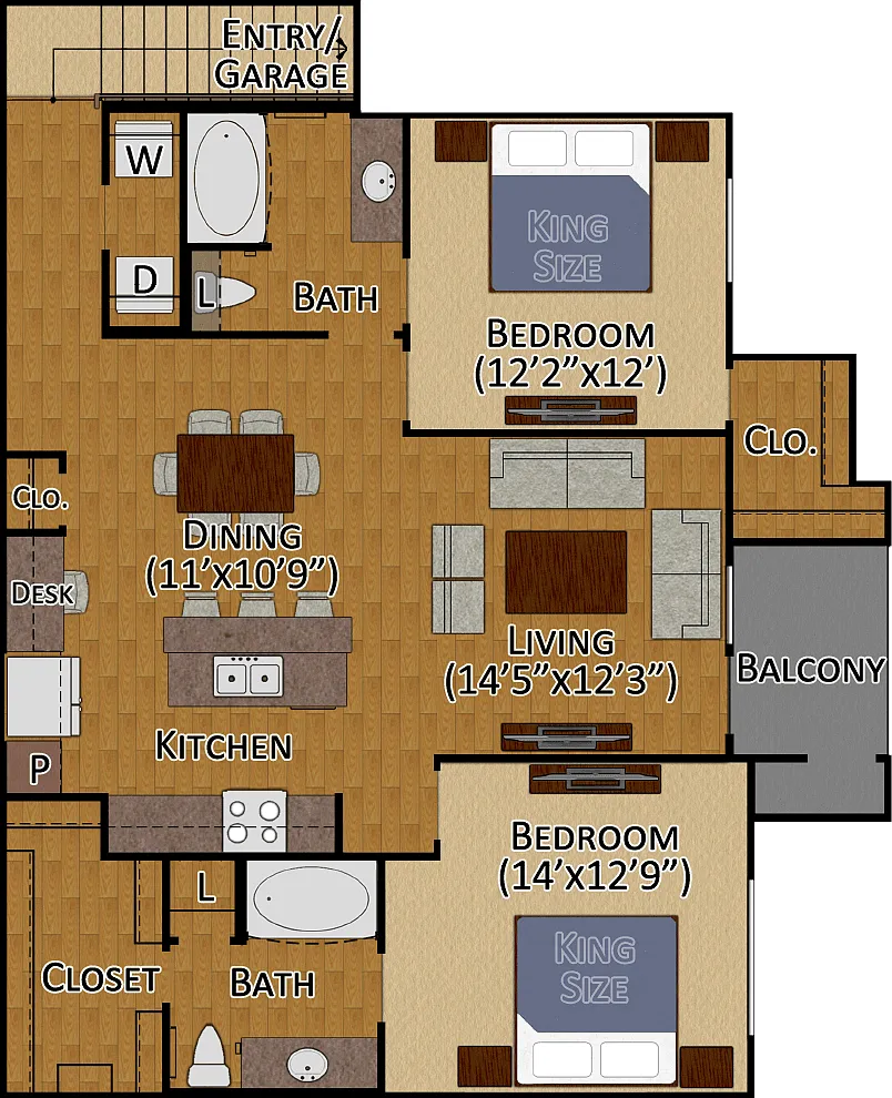 Floor plan 2nd Floor