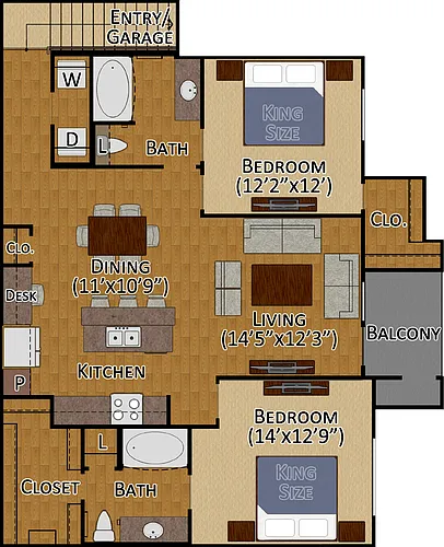 Floor plan 2nd Floor