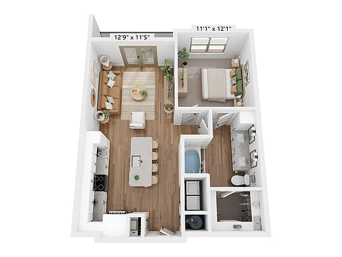 Floor plan A6
