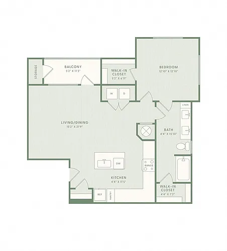 Floor plan A3 Essential Housing