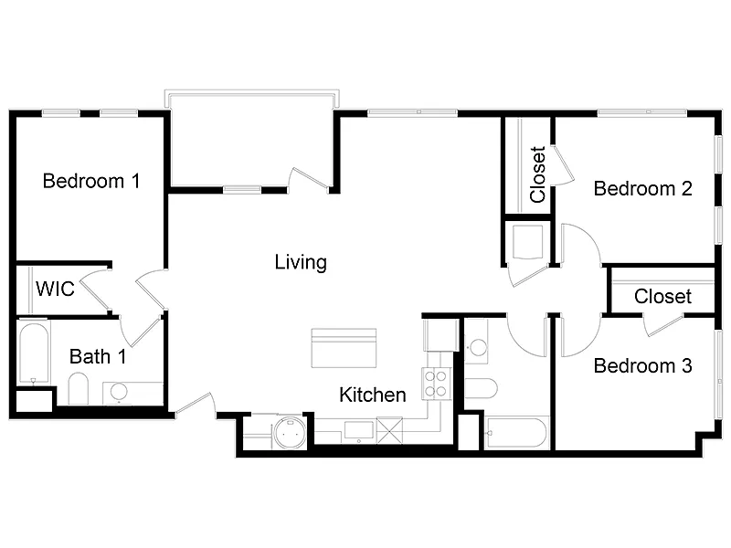 Floor plan C1