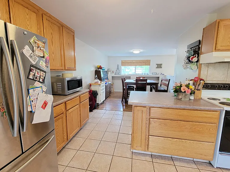kitchen with dinning room