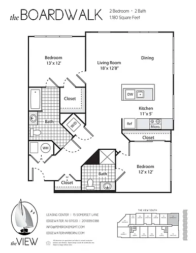 Floor plan BOARDWALK