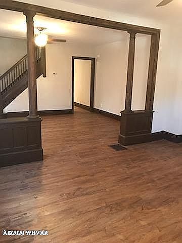 living and dining rooms