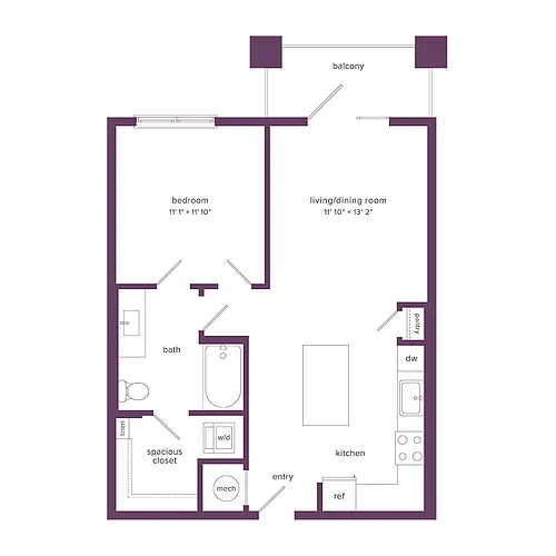 Floor plan A1 1/1