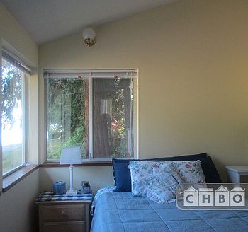 master bedroom overlooks beach