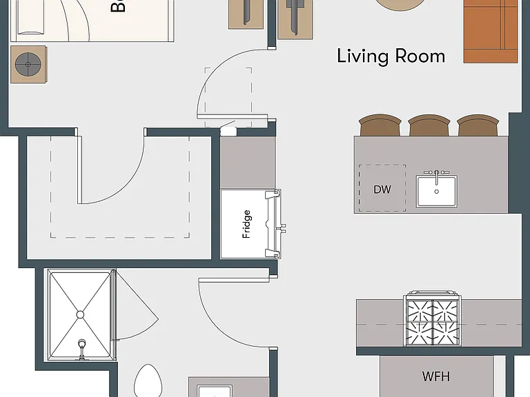 One Bedroom One Bedroom