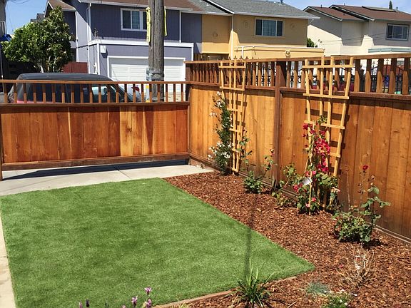 Backyard of 1716 Post Avenue