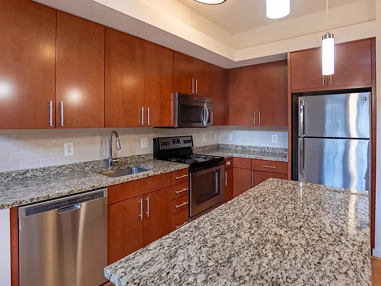 Kitchen with Stainless Steel Appliances