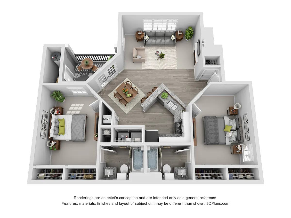 Floor plan Western Sandpiper