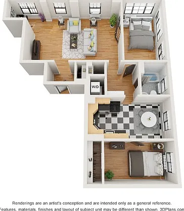 Ogden Two Bedroom Ogden Two Bedroom