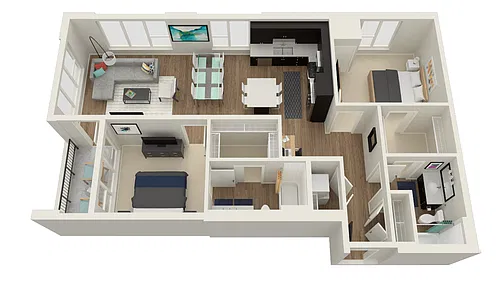 Floor plan Sixty