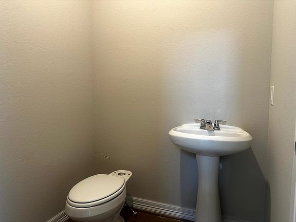 Construction progress - powder room