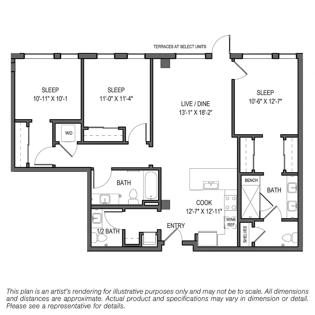Floor plan P8