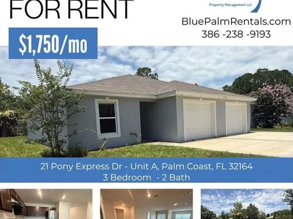 21 Pony Express Dr, 21 Pony Express Dr #A, Palm Coast, FL 32164