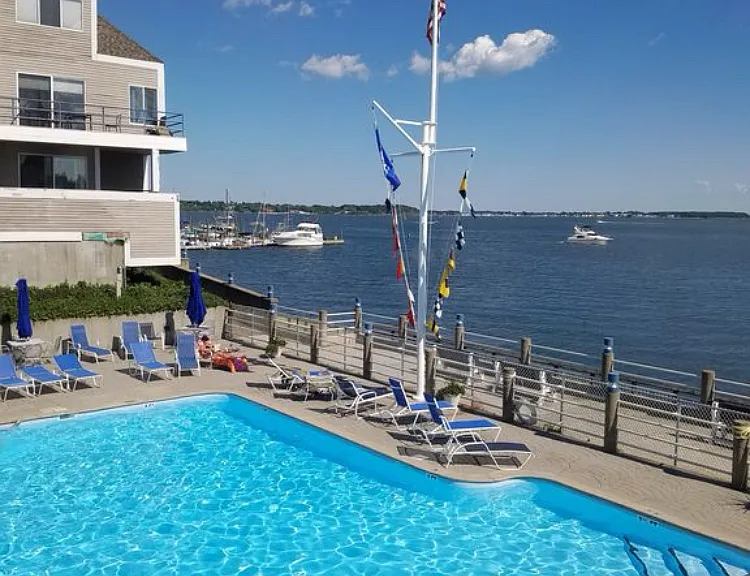 Outdoor pool at the clubhouse is priceless. Three grills available for personal use.