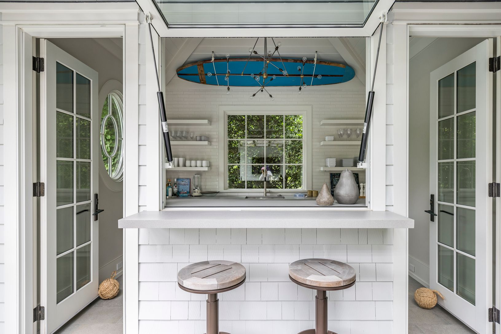  Pool house kitchen