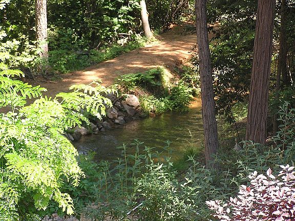 Water district 'stream' runs behind property