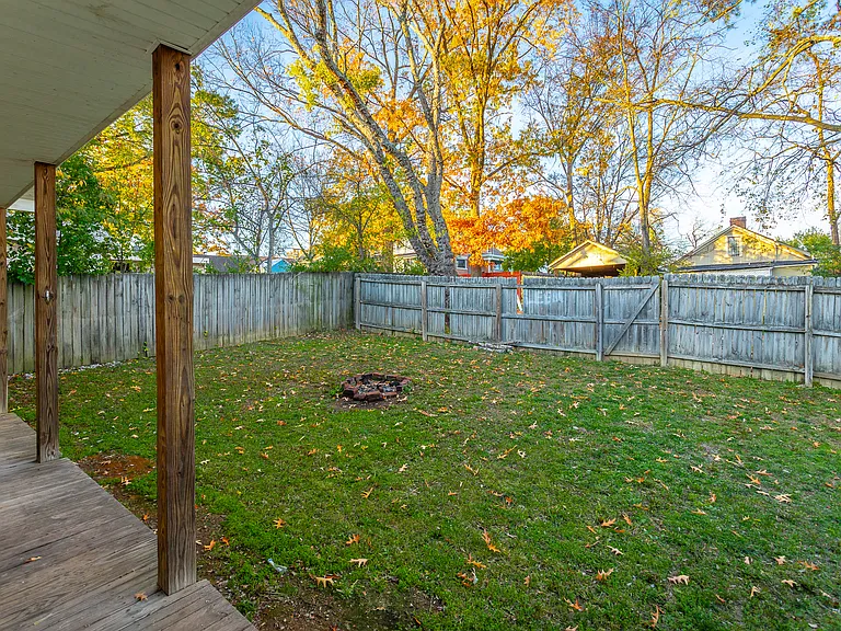 Fenced Back Yard