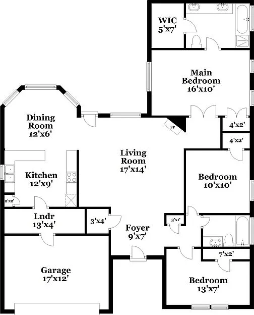3 bed, 2.0 bath, 1434 sqft, $1,975 — Photo 2