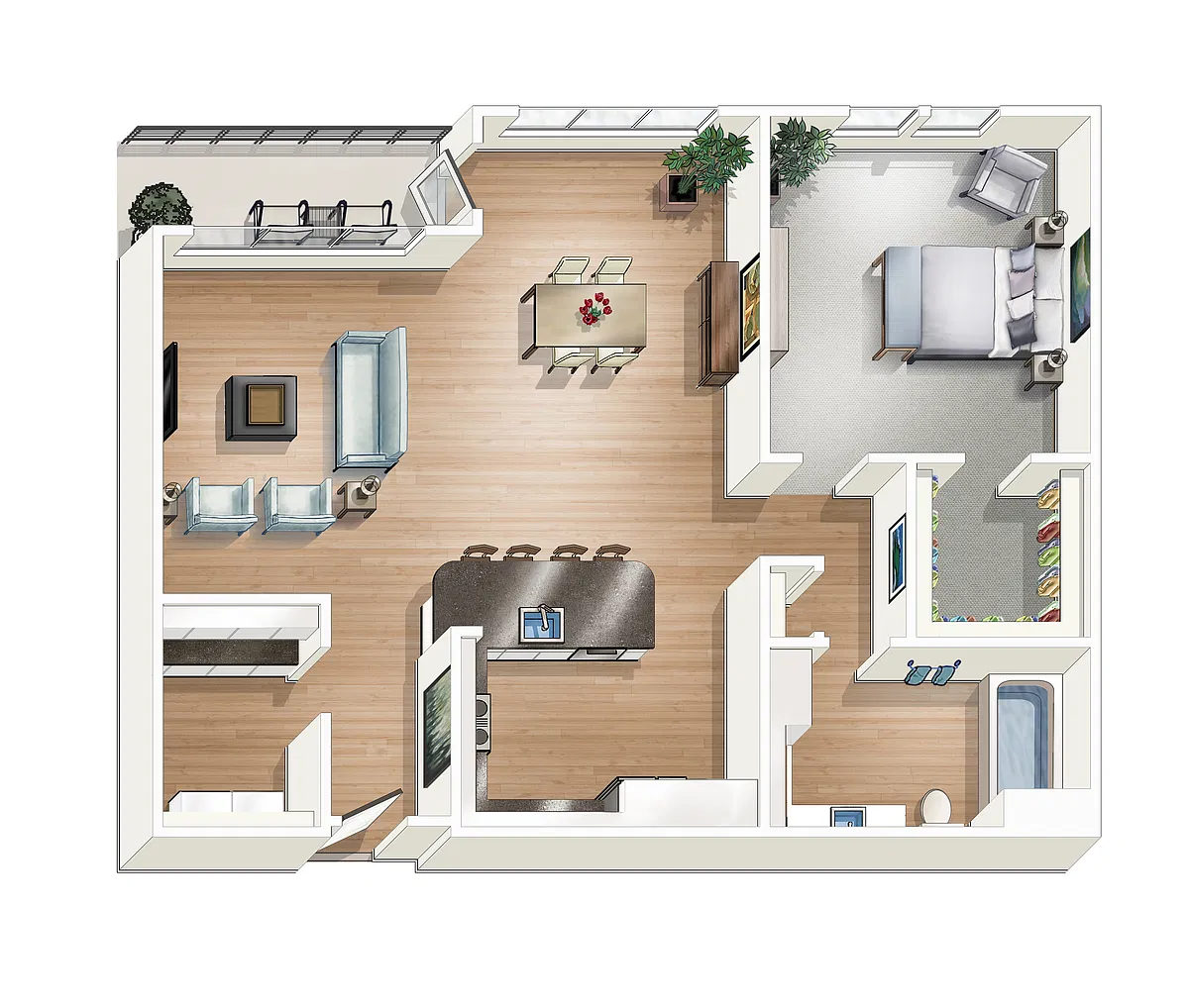 Floor plan F