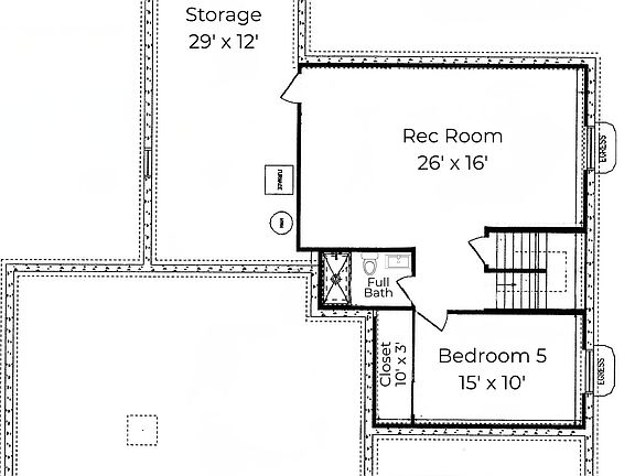 Optional Finished Lower Level