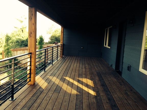 Covered deck
