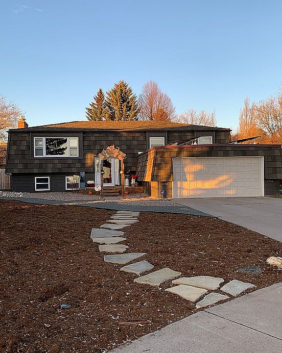 Newly Hardscaped Front 