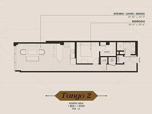 Floor plan Tango