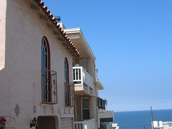 Ocean view from front of house