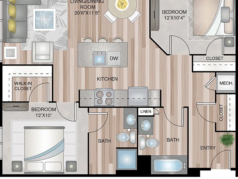 956 Sq Ft 956 Sq Ft