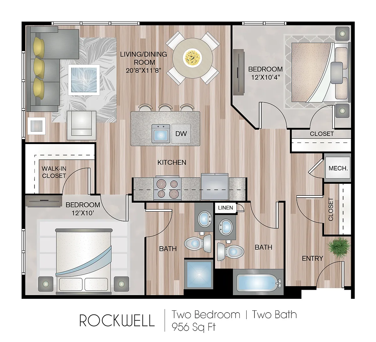 Floor plan Rockwell