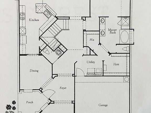 Main level floor plan