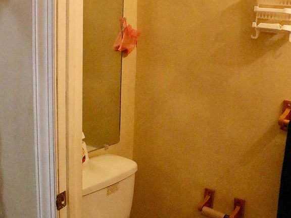 powder room off kitchen