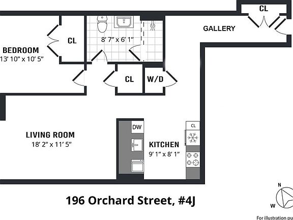 2nd image of 196 Orchard St #4J