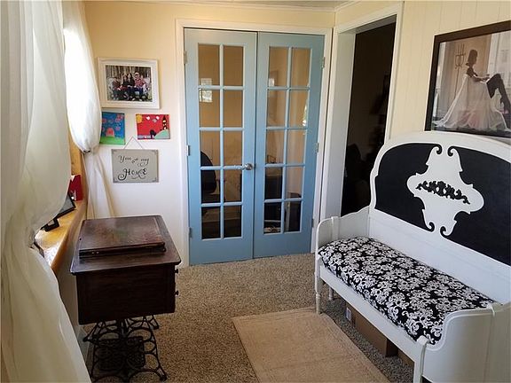 Home office right off main entry.