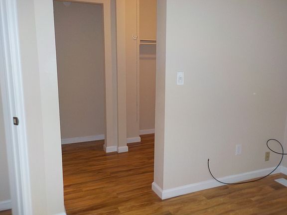 Closet in bedroom