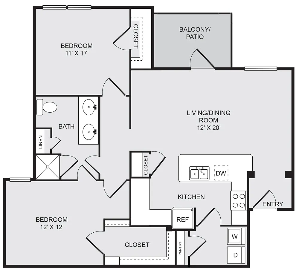 Floor plan B1