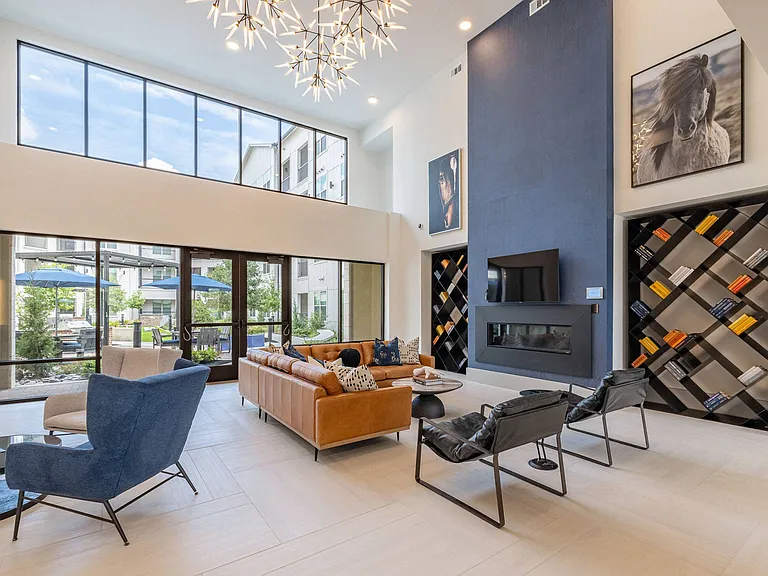 Clubhouse with Lounging Areas
