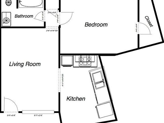 2nd image of 912 El Camino Real APT 5