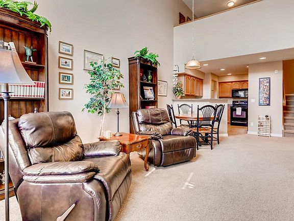 Open concept living area.