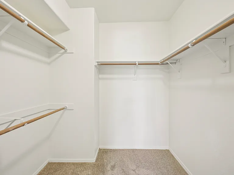 Walk-in closets built for style and function.