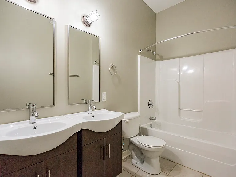 Double Vanity Bathroom