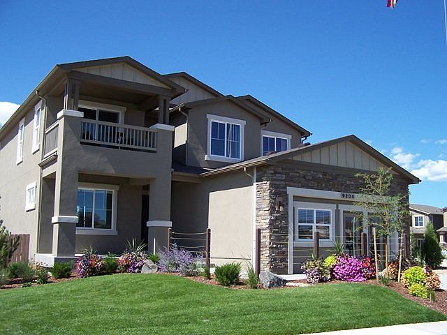 Upper Balcony Option Photo representing home to be built and may demonstrate optional features