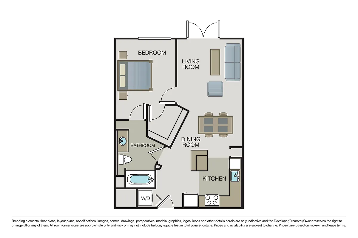 Floor plan The Thompson