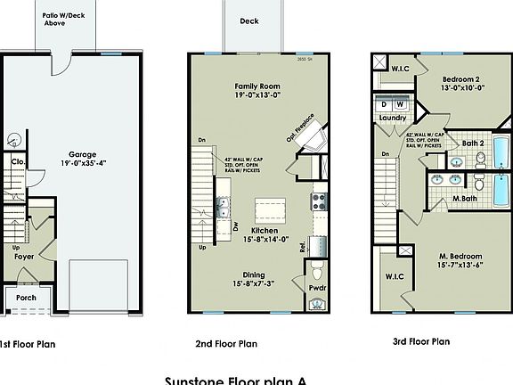The Sunstone A Floor Plan